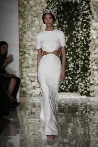 Reem Acra Bridal Fall 2024 婚纱礼服摄影欣赏