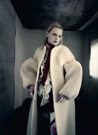 DAZED FALL 2024 MODEL: GUINEVERE VAN SEENUS