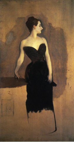 美国约翰·辛格尓·萨金特（John Singer Sargent）人物肖像油画一