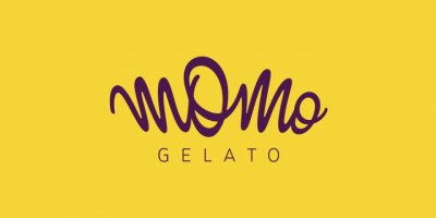 多彩的Momo Gelato冰淇淋店品牌VI设计