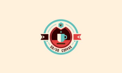 咖啡元素logo设计二