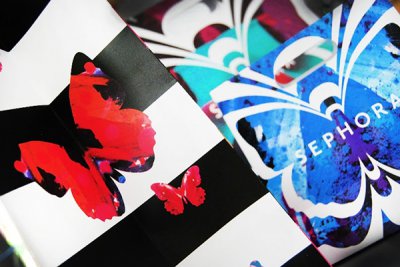 创意漂亮的海报设计《SEPHORA - 蝴蝶活动》