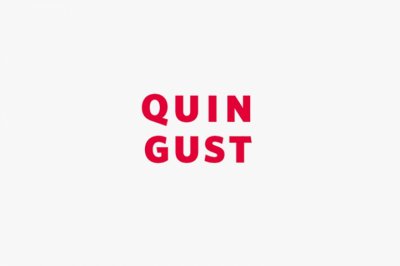 红色Quin Gust传统巧克力包装设计