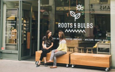 小清新Roots & Bulbs果汁包装设计作品