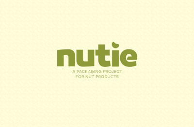 醒目的nutie坚果包装设计作品