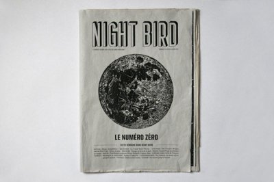 NIGHT BIRD报刊设计