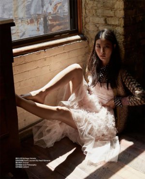 超模Ji Hye Park (朴智慧)《Harper’s Bazaar》杂志时尚大片