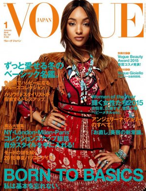 超模Jourdan Dunn 《Vogue》杂志日本版时尚写真