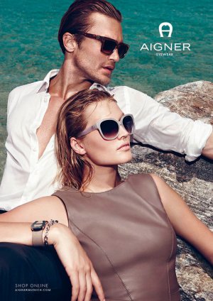 Aigner（爱格纳）2024手袋广告大片