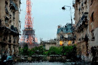 摄影师Christophe Jacrot镜头下雨中的城市