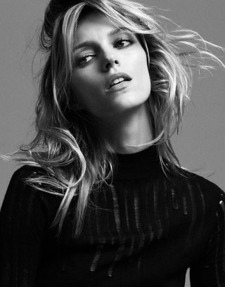 超模Anja Rubik演绎《Grazia》法国时尚杂志大片