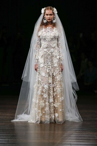 Naeem Khan（纳伊·姆汗）2024秋冬婚纱礼服系列