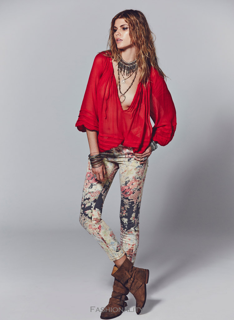 Free People Rugged Romance Lookbook 2024