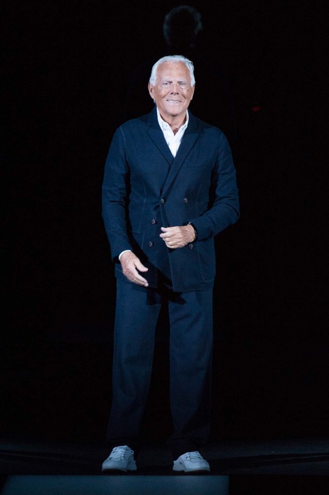 Giorgio Armani 2024米兰时装周男装时装发布会