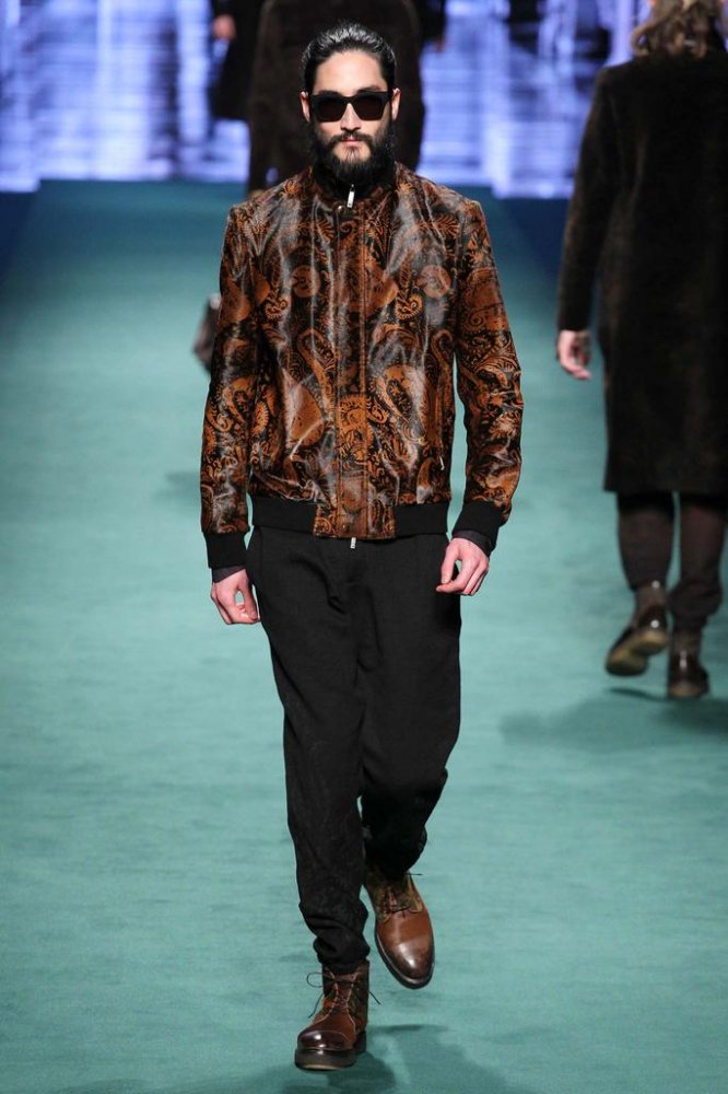 Etro 2024米兰时装周男装发布会