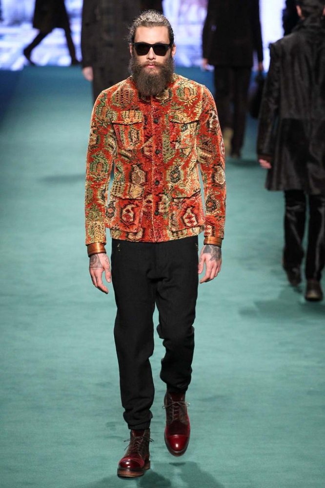 Etro 2024米兰时装周男装发布会