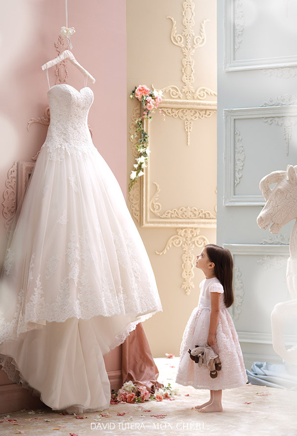 David Tutera for Mon Cheri 2024春季婚纱礼服系列 