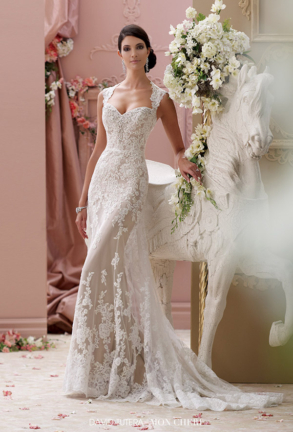 David Tutera for Mon Cheri 2024春季婚纱礼服系列 