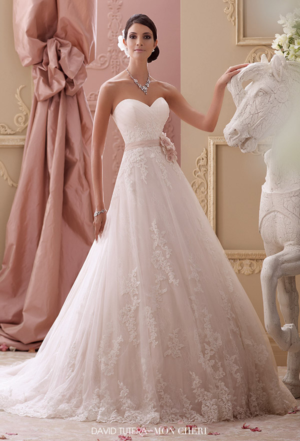 David Tutera for Mon Cheri 2024春季婚纱礼服系列 