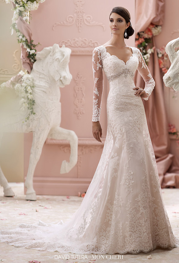 David Tutera for Mon Cheri 2024春季婚纱礼服系列 