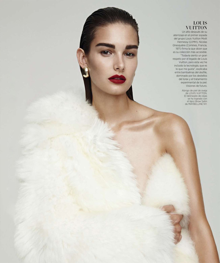 超模Ophelie Guillermand 演绎《Harper’s Bazaar》时尚杂志摄影大片