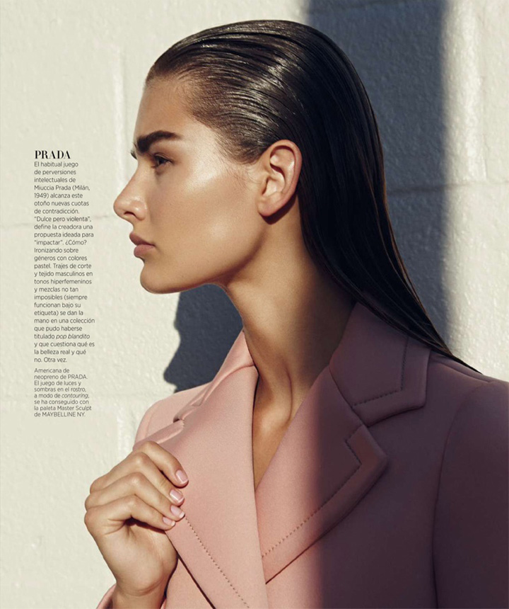 超模Ophelie Guillermand 演绎《Harper’s Bazaar》时尚杂志摄影大片