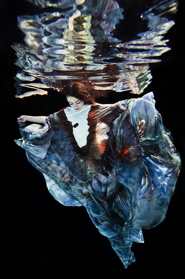 Ilse Moore水下摄影作品：The Spirit of Galatea