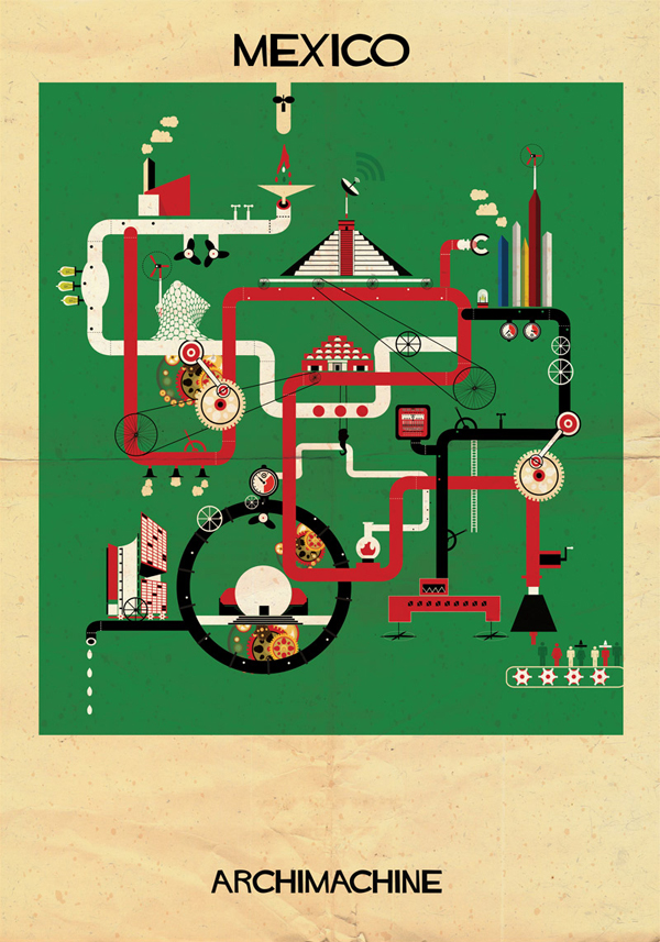 Archimachine系列插画