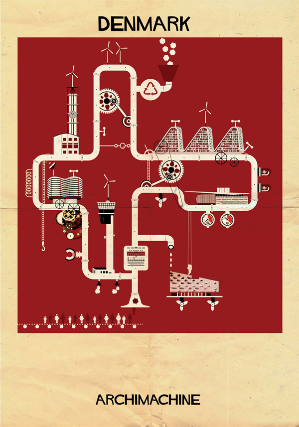 Archimachine系列插画