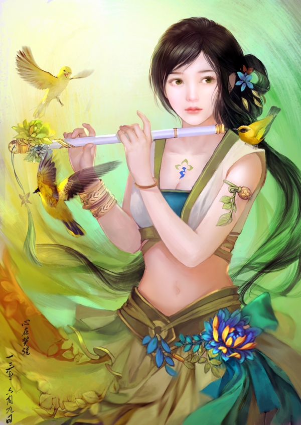 《武媚娘传奇》武媚娘绝美插画设计作品