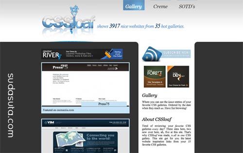 70个国外优秀的CSS画廊