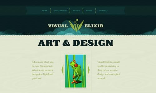 55个漂亮的绿色主题的网站设计欣赏