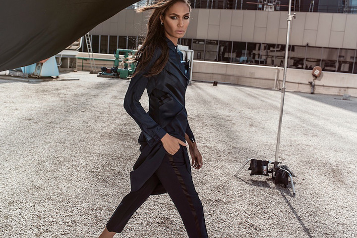 超模 Joan Smalls（琼·斯莫斯）《Harper’s Bazaar》时尚杂志大片