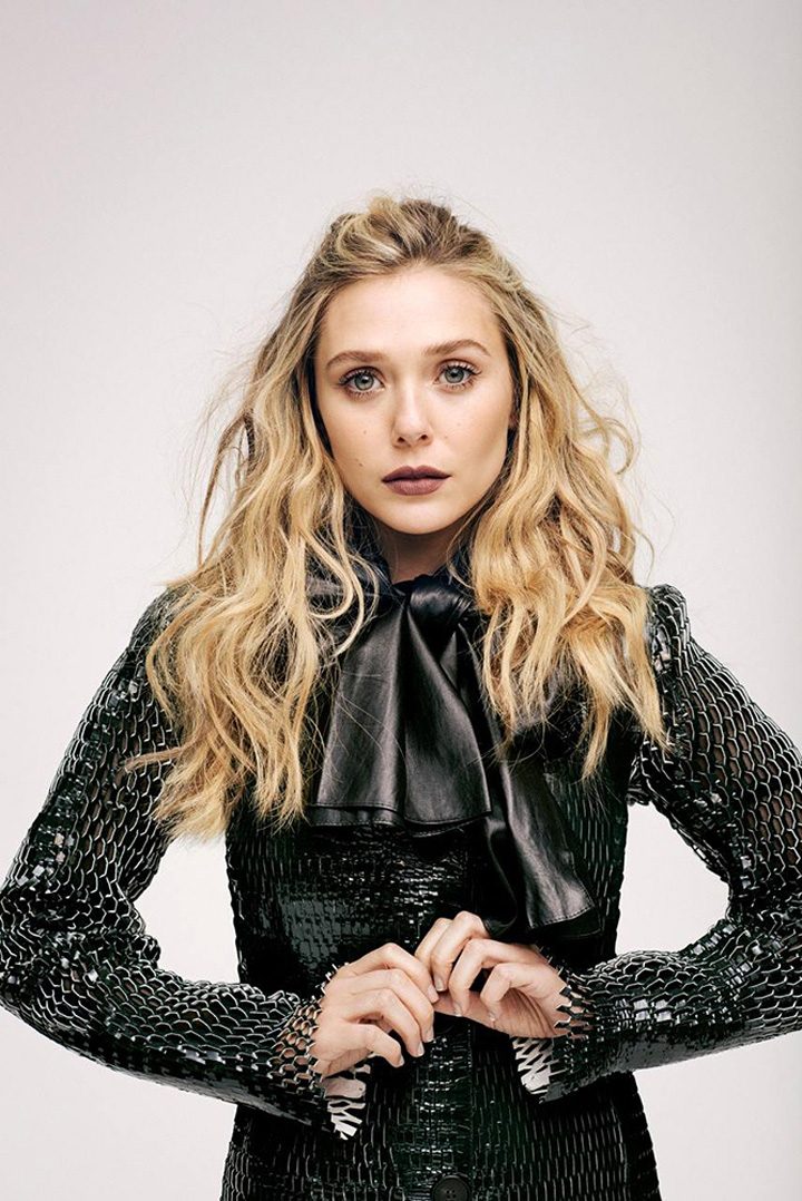 影星Elizabeth Olsen 演绎《L’Officiel》杂志时尚摄影大片