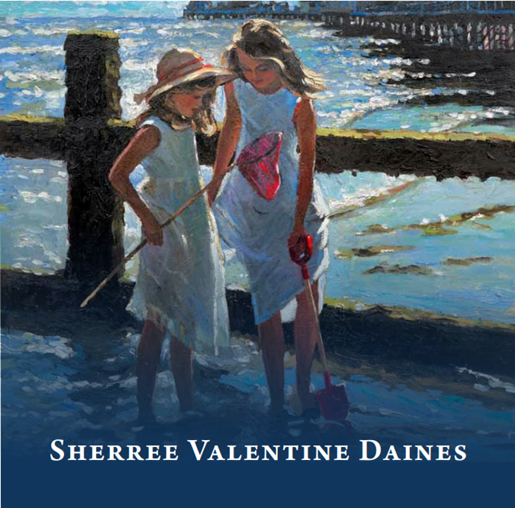 英国Sherree Valentine Daines人物油画作品欣赏