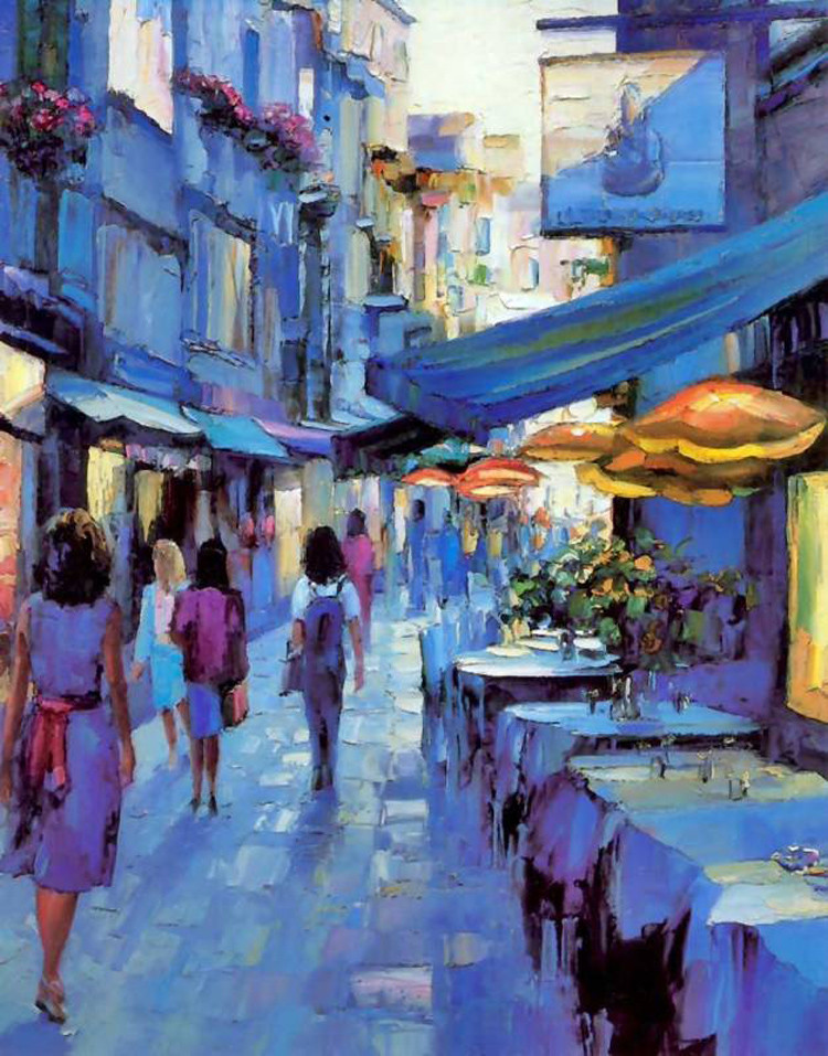 美国Howard Behrens油画作品欣赏