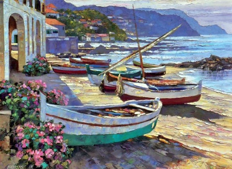 美国Howard Behrens油画作品欣赏