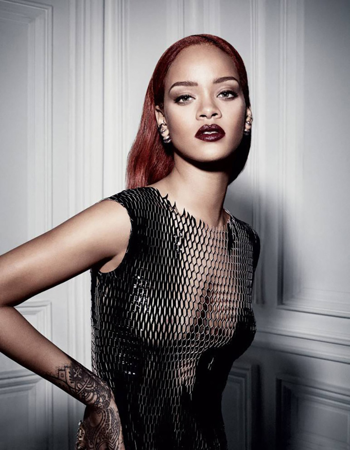 Rihanna（蕾哈娜）演绎《Dior》杂志时尚大片