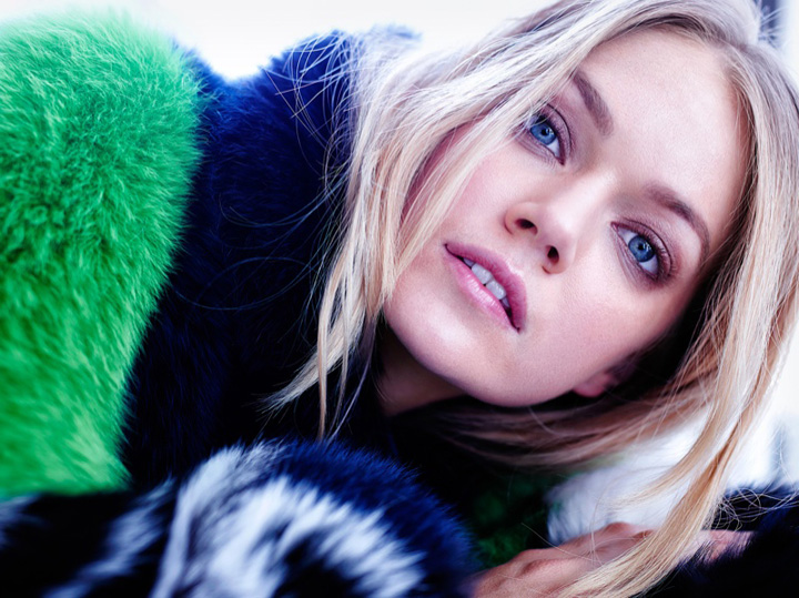 超模Lindsay Ellingson L’Officiel时尚杂志大片