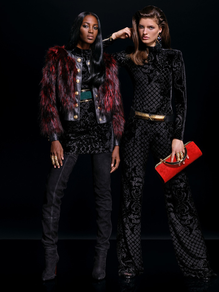 Balmain×H&M 联名系列Lookbook