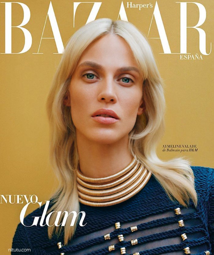 超模Aymeline Valade 《Harper’s Bazaar》杂志时尚大片