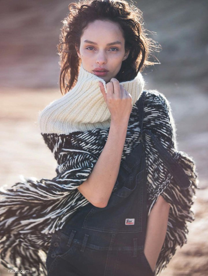 超模Luma Grothe 演绎《Marie Claire》杂志时尚大片