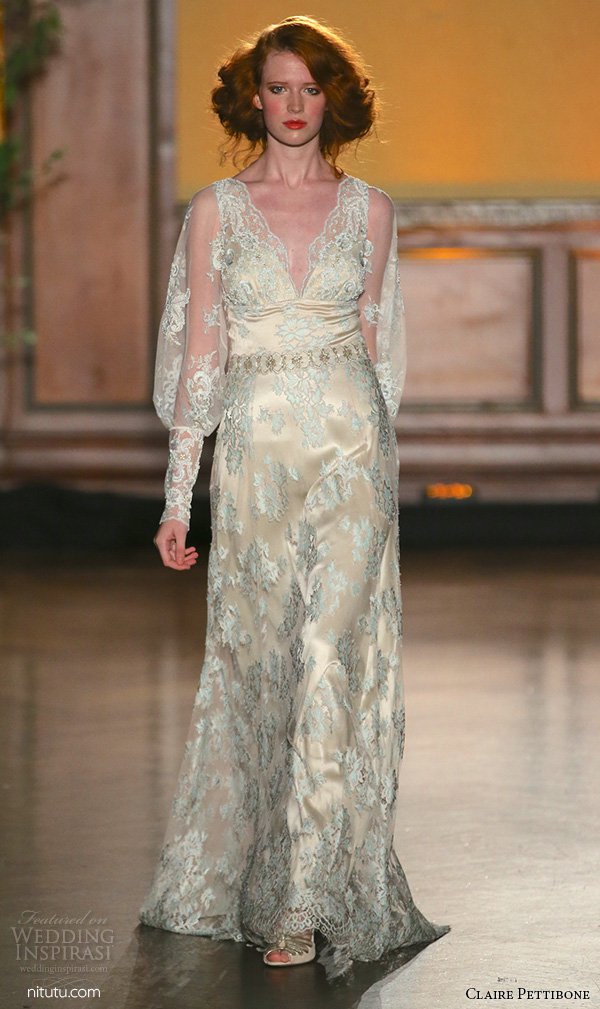 Claire Pettibone 2024秋婚纱礼服秀