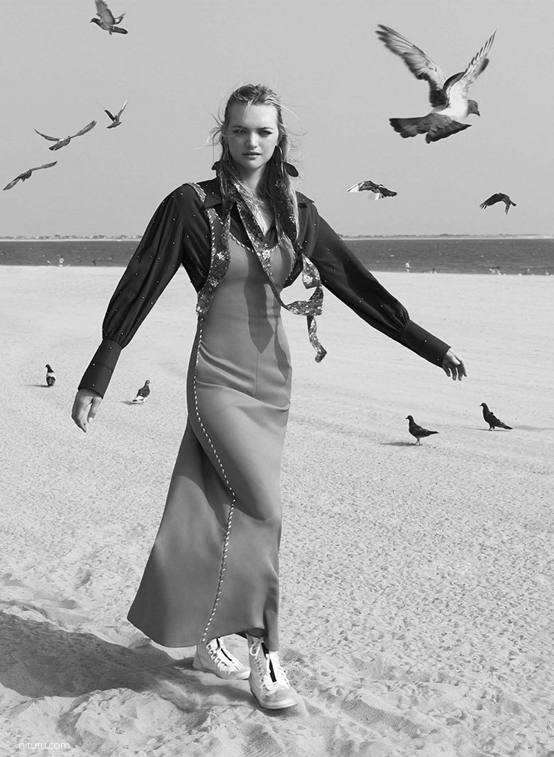 Gemma Ward  for V by Ben Toms