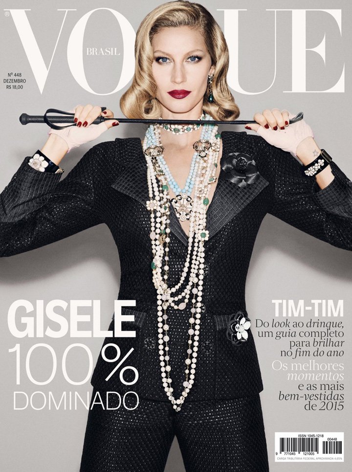 超模Gisele Bundchen《Vogue》杂志巴西版时尚写真