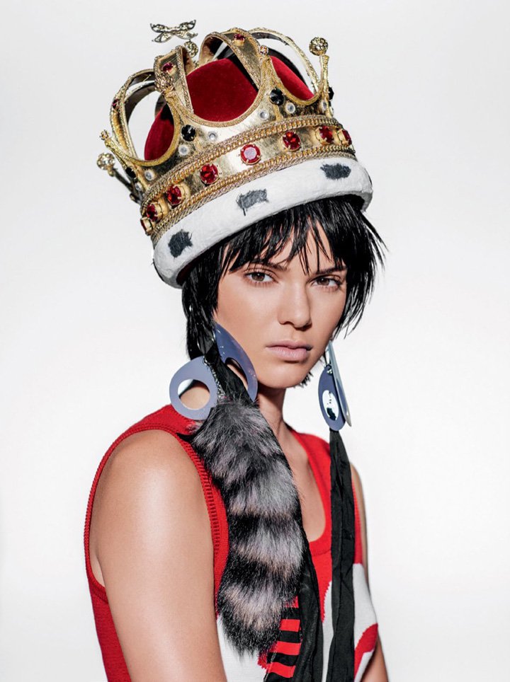 超模Kendall Jenner 演绎《Vogue》杂志巴西版时尚大片