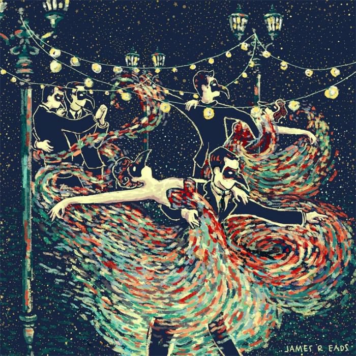 插画师James R. Eads 画作欣赏