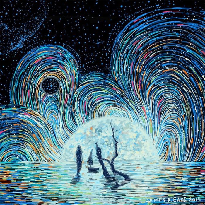 插画师James R. Eads 画作欣赏