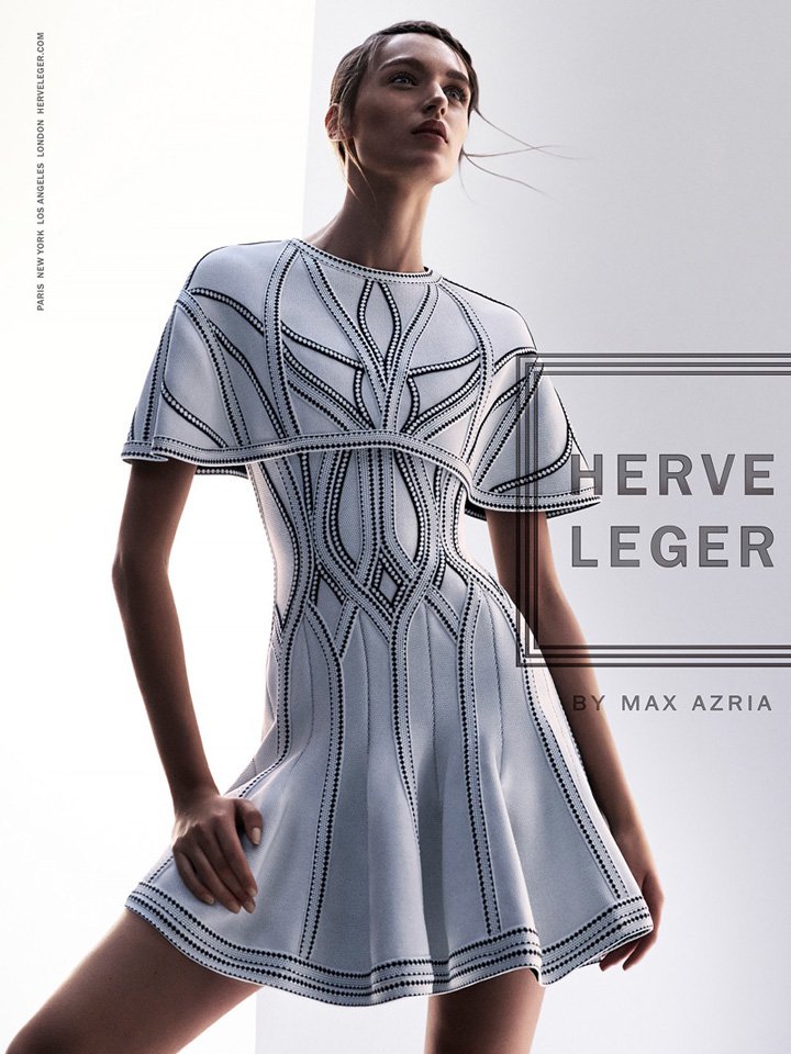 Herve Leger（荷芙妮格）2024品牌广告大片