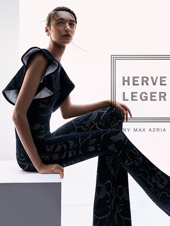 Herve Leger（荷芙妮格）2024品牌广告大片